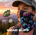 Tugak at Tagak (Frog&Egret) Multi-Functional Headbuff by TheRawBot