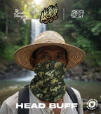 Tugak at Tagak (Frog&Egret) Multi-Functional Headbuff by TheRawBot